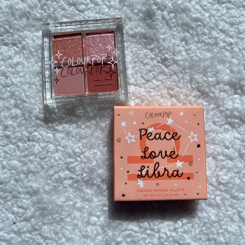 Colourpop Peqce Love Libra Pressed Powder Palette